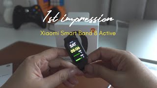 แกะกล่องจับเครื่องครั้งแรก  Xiaomi Smart Band 8 Active มันจะเงอะๆงะๆ [upl. by Eniawed]