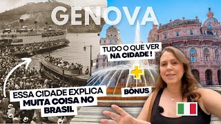 Genova a cidade na Itália que tem tudo a ver com o Brasil [upl. by Hartwell]