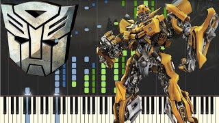 Transformers  Arrival to Earth Official Piano Tutorial Synthesia  Kyle Landry  SHEETSMIDI [upl. by Camroc218]