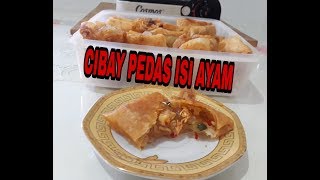 RESEP CIBAY ISI AYAM PEDAS😋 [upl. by Romilda]