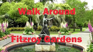 Lets Walk Around Fitzroy Gardens [upl. by Athalla731]