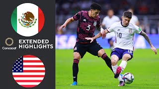 Mexico vs USA Extended Highlights  CONCACAF WCQ  CBS Sports Golazo [upl. by Ahsoet]