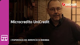 MicroCredito UniCredit  Lesperienza del birrificio di Rebibbia [upl. by Odlabso]