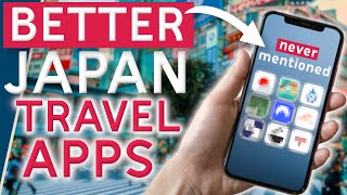 8 SUPERIOR Japan travel apps noone talks about [upl. by Aniakudo]