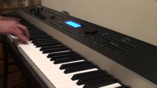 Miley Cyrus  Adore You  Piano Cover Version  Played on a Kurzweil Artis [upl. by Chauncey]