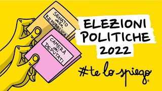 COME SI VOTA ALLE ELEZIONI POLITICHE 2022  TELOSPIEGO [upl. by Ecirb]