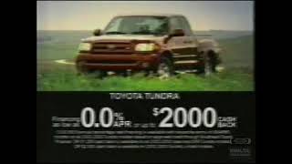 Toyota Tundra  Television Commercial  2003 [upl. by Rramal]