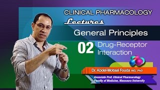 General Principles of Pharmacology Ar  02  Drug receptors and binding [upl. by Gebhardt]