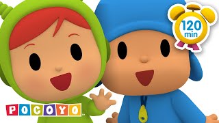 🎡 POCOYO in ENGLISH  The Amusement Park  120 minutes   CARTOONS for Children [upl. by Arutak]