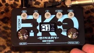 Hotone Binary series EKO delay and echo pedal of blissful thickness [upl. by Chill455]