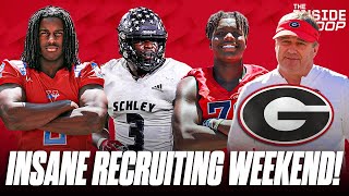 Will UGA Footballs Scavenger Hunt PRODUCE Commits  5Star Recruits Visiting Georgia Bulldogs [upl. by Jaeger937]