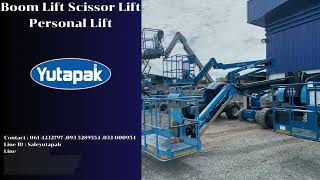 Boom Lift Scissor Lift Personal Lift Rent amp Sale [upl. by Enilekcaj]