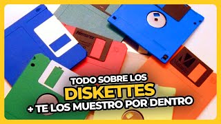 DISKETTES o floppy disks o disquetes  te los muestro POR DENTRO  PERDÓN CENTENNIALS [upl. by Christmann]