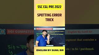 Error Detection and Error Correction shorts englishgrammar spottingerrors ytshorts sgisikar [upl. by Alatea285]