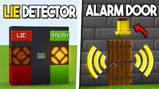 Minecraft 5 NEW Redstone Build Hacks amp Ideas [upl. by Airamana]