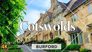 Exploring the Cotswolds Burford a Beautiful HoneyCombed English Town [upl. by Akeenat]