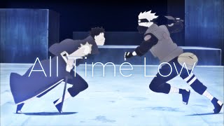 Kakashi vs Obito  All Time Low [upl. by Ekard]