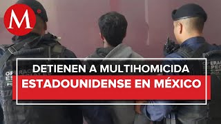 Multihomicida buscado por FBI es detenido en Pabellón de Arteaga Aguascalientes [upl. by Sirotek362]