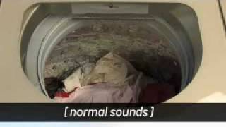 GE Profile Washer Normal Sounds [upl. by Anileve]