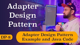 What is Adapter Design Pattern  DP  8  Example with Java Code amp Class Diagram  In Hindi [upl. by Idyh]