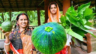 কৃষবের জন্মদিনের কিছু মুহূর্ত সঙ্গে মায়ের হাতে কচি কুমড়ো রান্না সঙ্গে খারকোল বাটা  villfood recipes [upl. by Nillad]