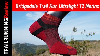 Bridgedale Trail Run Ultralight T2 Merino Sport Low Review  El poder de la lana merino [upl. by Ahsahtan]