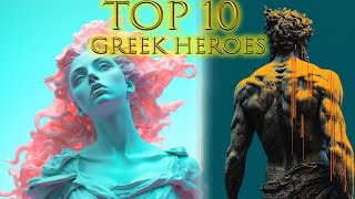 Top 10 Greatest Heroes of Greek Mythology [upl. by Rez]