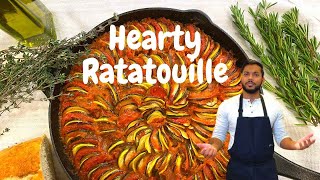 EASY HEARTY RATATOUILLE RECIPE Confit Byaldi Healthy Recipe shorts [upl. by Latrina338]