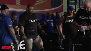 Hafthor Björnssons 501kg1104lbs World Record Deadlift Attempt  Arnold Classic 2019 [upl. by Everett]