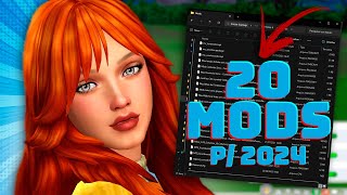 20 MODS PARA USAR EM 2024  The Sims 4  Mod Review [upl. by Yasmin]