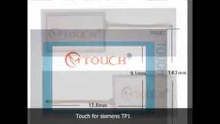 Touch Screen for Siemens Touch Panel Replacement [upl. by Feirahs834]