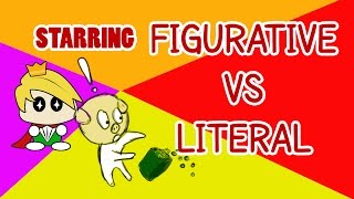 Figurative vs Literal Language [upl. by Corrina]