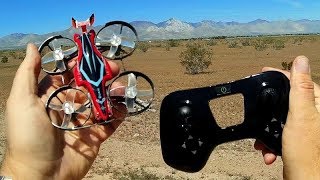 Eachine E013 Plus Acro FPV Trainer Drone Flight Test Review [upl. by Dorehs]