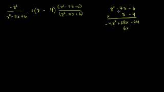 Adding Rational Expressions Example 1 [upl. by Odnesor]