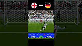 GERMANY VS ENGLAND 🇩🇪 🏴󠁧󠁢󠁥󠁮󠁧󠁿 Penalty kick efootball24 germanyengland viral football euro2024 [upl. by Artied]