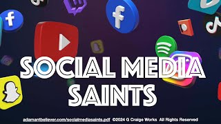 Social Media Saints  A Message By G Craige Lewis of EX Ministries [upl. by Nwahsal]