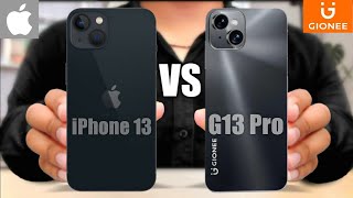 Apple iPhone 13 vs Gionee G13 Pro [upl. by Swanhildas]