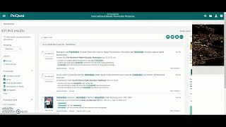 PROQUEST Video Tutorial [upl. by Llevad766]