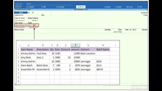 Tally Add On  Import Inventory Details in Voucher Entry From Excel to Tally in TallyPrime software [upl. by Aved]