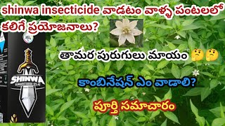 shinwa insecticide  fluxametamide  shinwa insecticide uses in telugu  iil tractor brand shinwa [upl. by Anirtap]