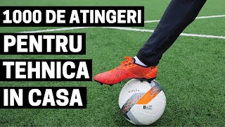 1000 DE ATINGERI PENTRU TEHNICA Partea 3  IMPROVED FOOTBALL [upl. by Ellegna]