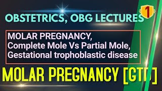 OBSTETRICS OBG MOLAR PREGNANCY Gestational trophoblastic disease GTD NEETPG INICET AIIMSPG [upl. by Chute]