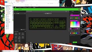 how to change lights on razer ornata chroma keyboard [upl. by Kapor]