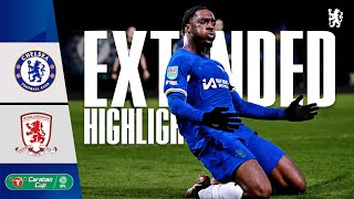 Chelsea 61 Middlesbrough  EXTENDED Highlights  Carabao Cup SemiFinal 2nd Leg 2324 [upl. by Norbel55]