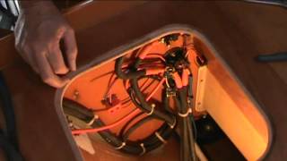 Bilge Pump Installation Part 3 of 3 Running the wires and final hookup [upl. by Jeminah]