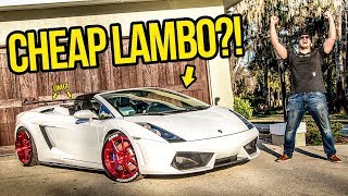 I Just Bought The Cheapest Lamborghini In The Country [upl. by Jodoin52]