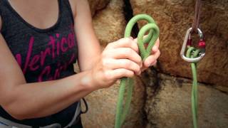 Rock Climbing Basics 4 Tying a Figure 8 knot and Clove hitch  Wild Country [upl. by Winfred]