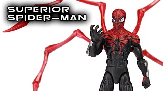 Marvel Legends SUPERIOR SPIDERMAN Action Figure Review [upl. by Anivram]