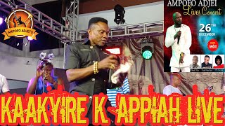 Kaakyire Kwame Appiahs Full Performance At Mampong Ampofo Adjei Lives Concert ghanaliveband [upl. by Adnylg]