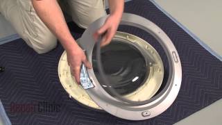 LG Electric Dryer Door Seal Replacement 4986EL2004A [upl. by Htiek]